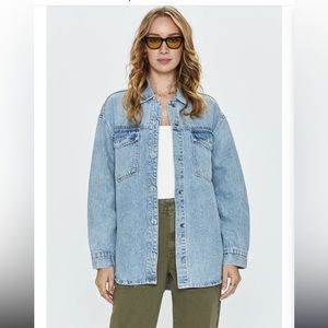 Pistola Oversized Denim Shacket XS